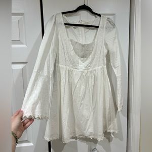 En Crème white dress